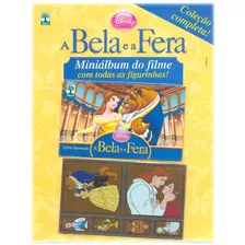 Miniálbum De Figurinhas A Bela E A Fera Disney Completo