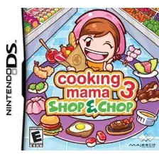 Cooking Mama 3: Shop & Chop - Nintendo Ds