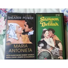 Samson Y Dalila Mas Maria Antonieta Peliculas Vhs.