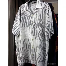 Camisa Italiana Trust Couture Collection Tigres Calada Tl