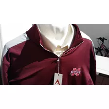 Chamarra Ligera Color Vino Tallas Extras 2xl 50/52 Pm0 Envío Gratis