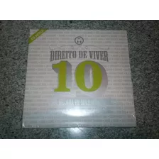 Cd - Direito De Viver Volume 10 Duplo Varios Artistas