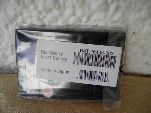 Bateria Blackberry Bold 9000,9700,9780 Ms 1  100% Original