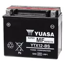 Bateria Yuasa Ytx12-bs Para Moto