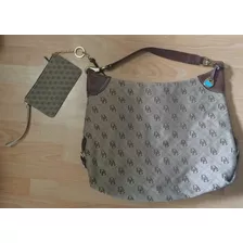 Bolsa Dooney & Bourke Xl Piel Con Monedero Grande Original!!