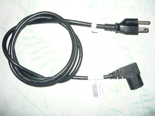 Cable De Poder Con Conector Al Costado