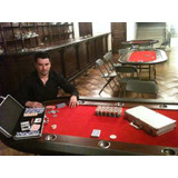 Mesa De Poker, Ruleta Y Blackjack