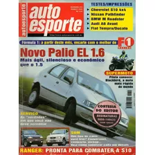 Auto Esporte Nº394 Palio El S10 4x4 Tempra Audi A6 Avant Bmw