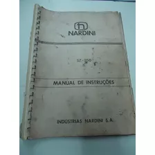 Manual Torno Nardini Sagaz Sz 650