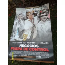 Afiche Cine Película Negocios Fuera De Control Wilkinson...