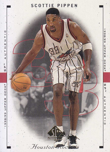 1998-99 Sp Authentic Scottie Pippen Bulls