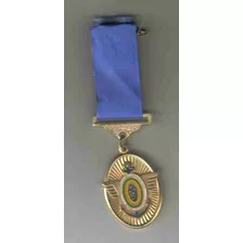 8096 Medalha Círculo Militar São Paulo 53o. Aniver. 30x40mm