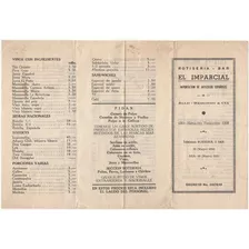 El Imparcial Rotiseria Bar Lista De Precios Decada 1940 (4)