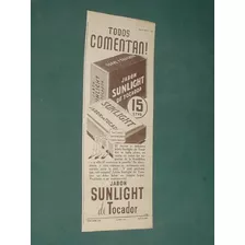 Publicidad Sunlight Jabon De Tocador Delicioso Nuevo