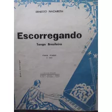 Partitura Piano Tango Escorregando - Ernesto Nazareth 
