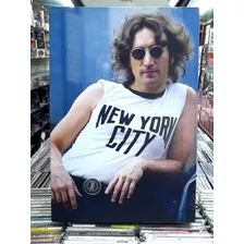 John Lennon New York City Lindo Quadro Artesanal