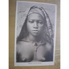 Postal Antigua Nigeria - Mujer Nativa