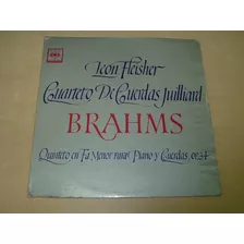 Leon Fleisher Cuarteto Juilliard Brahms Vinilo Argentino