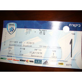 Ingresso De Jogo Da Seleção De Israel X Grecia - Futebol