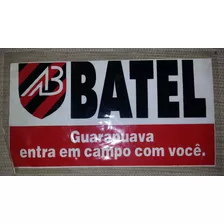 Adesivo Plástico Associação Atlética Batel De Guarapuava Pr