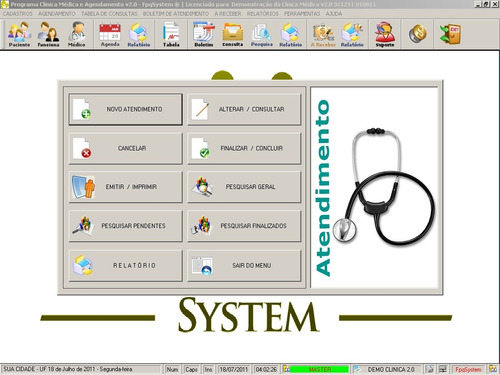 Software Para Consultório, Clinica Médica E Agendamento V2.0