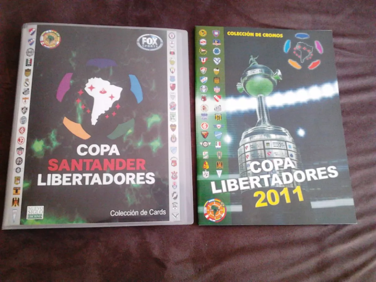 Coleção Cards Libertadores 2012 + Album 2011 - Completos