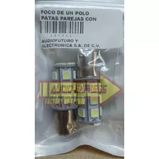 Focos De 2 Polos Patas Disparejas Con 18 Leds Smd 245753