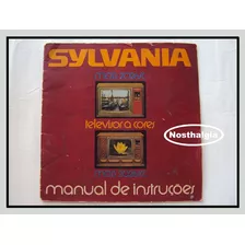 Manual De Instruções Sylvania - 1.tv A Cores - A 70 - F(452)