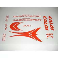 Adesivos Caloi 100 Sport 21v Aluminum Varias Cores