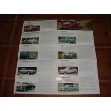 Folder Raro Mercedes Benz 70 1970 Linha Completa