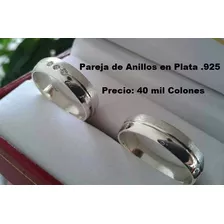 Anillos De Matrimonio En Plata .925 Italiana