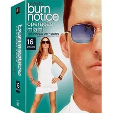 Dvd Box Burn Notice - Operaçao Miami - 1a A 4a Temporada