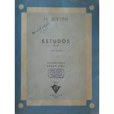 Partitura Estudos Para Piano Op 32 H Bertini 58 Paginas 1955