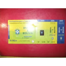 Brasil X Bolívia 2000 No Folder Cadeira Especial Perfeito