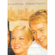 Edward Norton & Jenna Elfman & Ben Stiller: 01 Poster Raro