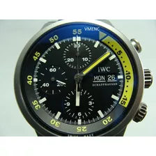 I W C Aquatimer Chronograph En Titanio Ref. 3719