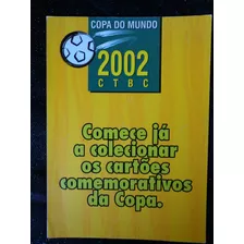 Coleção (4) Cartão Telefonico Futebol Copa Do Mundo 2002