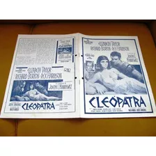 Sinopse Cleopatra Elizabeth Taylor Richard Burton 8 Paginas
