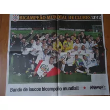 Corinthians Campeão Mundial Jornal Folha De São Paulo