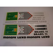 *** Adesivos Monark 71 C/frete Grátis Bicicletas Antigas ***