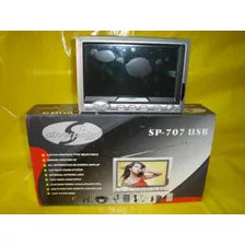 Tv. Lcd Silver 7 Poleg.. Usada ,sp-707 Usb, Pouco Uso