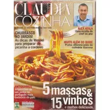 Claudia Cozinha - 5 Massas & 15 Vinhos