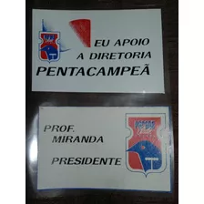 Adesivo / Etiqueta Paraná Clube Prof Miranda Presidente