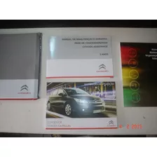 Em Branco Manual Citroen C4 Pallas 2012 2013 Original Flex