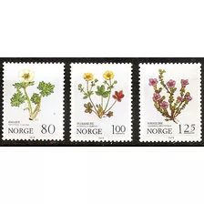 Noruega 1978 - Flores De Montaña - Serie Mint Completa 755/7
