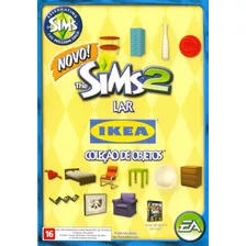 Game Pc Lacrado The Sims 2 Lar Ikea Colecao Objetos Cd-rom