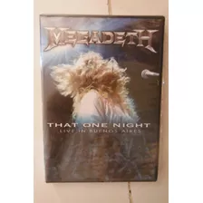 Megadeth That One Night Buenos Aires Heavy Metal Concierto