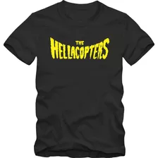 Hellacopters Camiseta Tradicional T-shirt Algodão 30.1 Silk