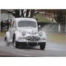 Fotografia De Auto Antiguo En Competicion Pando Uruguay