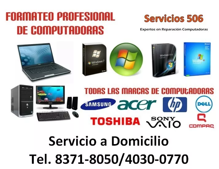 Reparación De Computadoras Y Laptops Santo Domingo